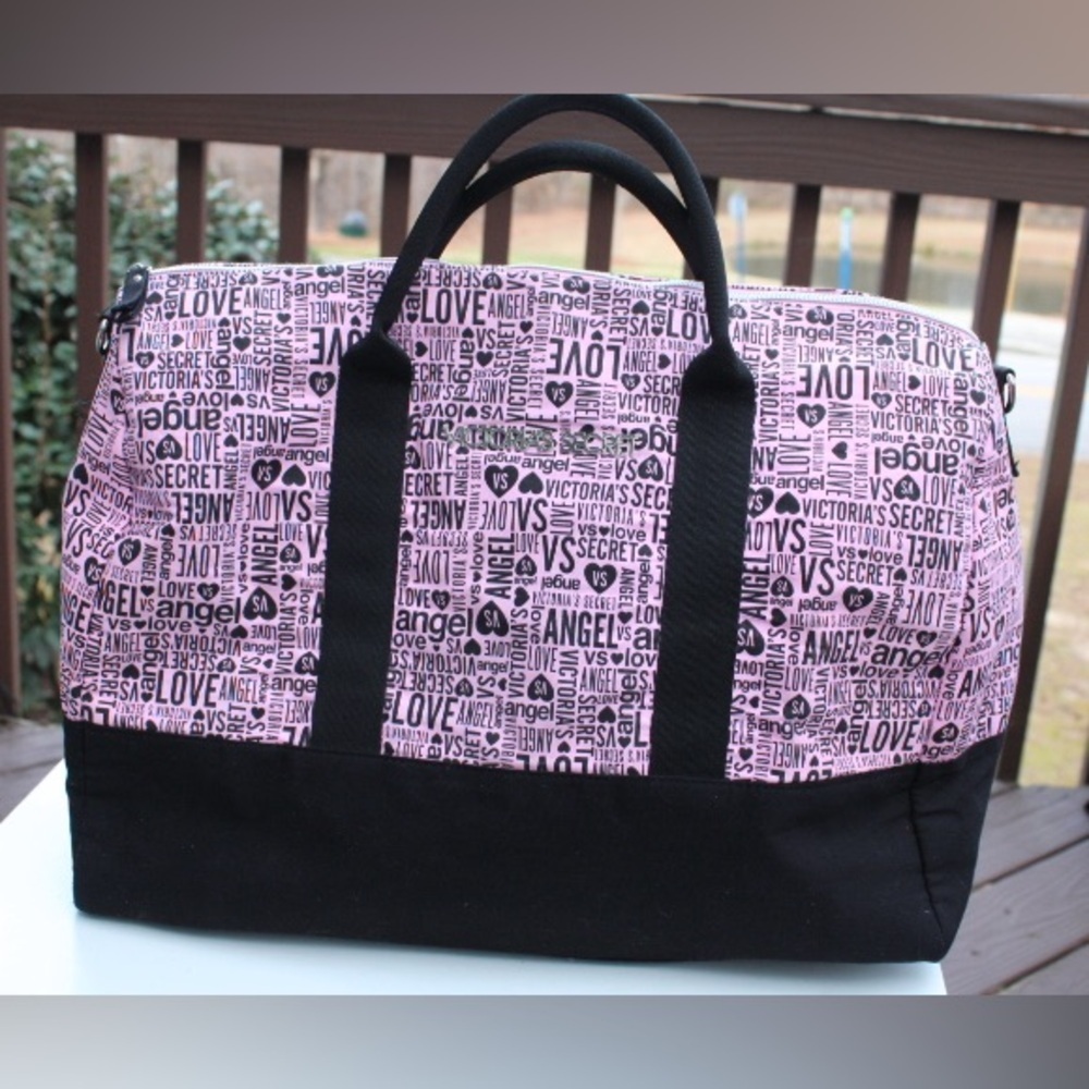 Victoria's Secret "Angel Love VS" limited edition weekender duffel bag.